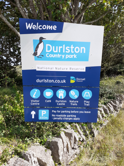 New Parking System Sign