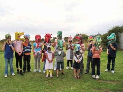 Jurassic Monster Mask Drop-in