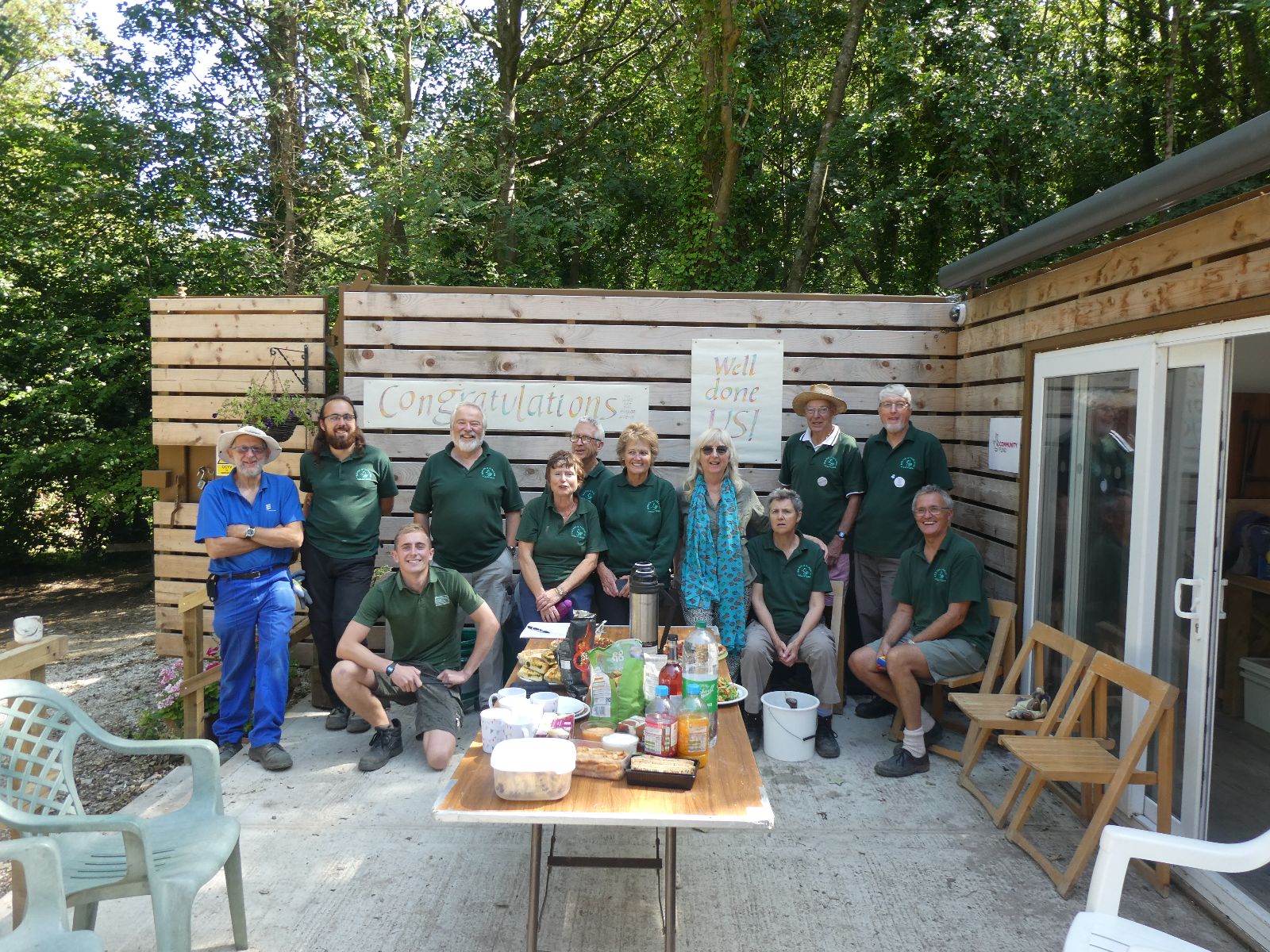 Volunteers at Shed Anniversary
