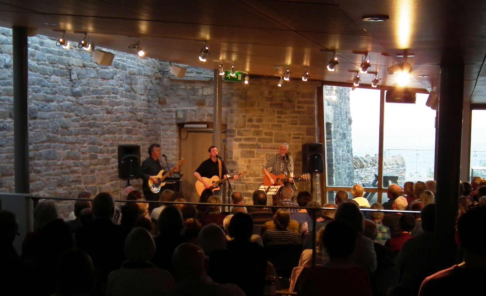 A concert at the Durlston Fine Foundation Gallery