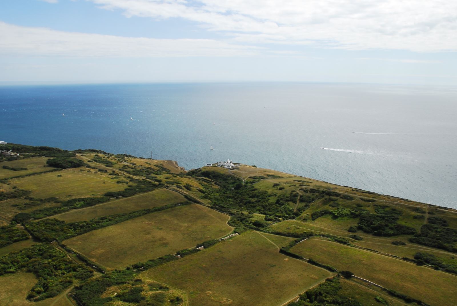 Durlston from the air